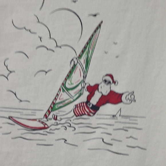Vineyard Vines North Pole White Long Sleeve Tee - Picture 7 of 7